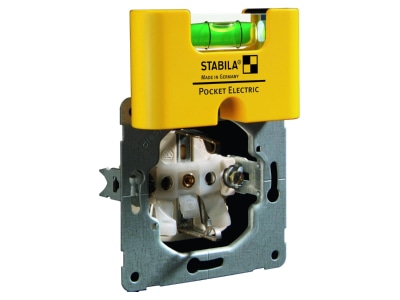 Produktbild 2 Stabila Pocket Electric Clip Mini Wasserwaage   SB Karte