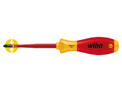 Produktbild Wiha 32111080 Schraubendreher SoftFinish electr sFix PH1x80