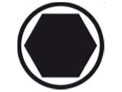 Detailed view Wiha 334 SW 5 0x350 Hexagonal key 5mm