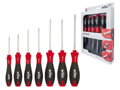 Produktbild Wiha 362SF K7 SATZ 7tlg 6 rund Schraubendrehersatz SoftFinish
