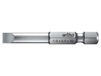 Produktbild Wiha 7040 Z 0 6x3 5x50 Schlitz Professional Bit Form E 6 3