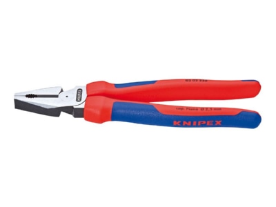 Produktbild 2 Knipex 02 02 225 Kraft Kombizange schwarz  225mm