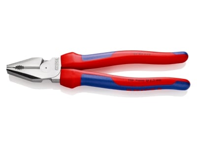 Produktbild 2 Knipex 02 05 225 Kraft Kombizange verchromt  225mm