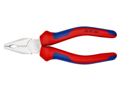 Produktbild 3 Knipex 03 05 160 Kombizange verchromt  160mm