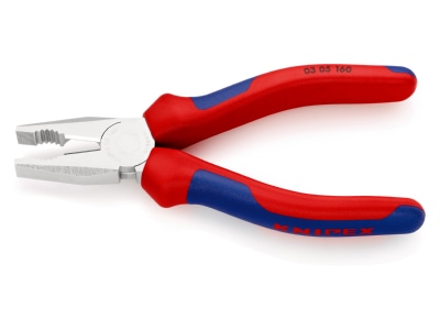 Produktbild 4 Knipex 03 05 160 Kombizange verchromt  160mm
