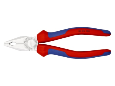 Produktbild 5 Knipex 03 05 180 Kombizange verchromt  180mm