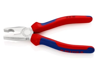 Produktbild 6 Knipex 03 05 180 Kombizange verchromt  180mm