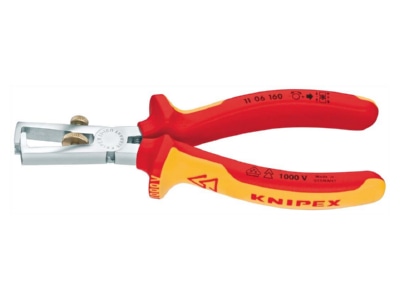 Produktbild 2 Knipex 11 06 160 Abisolierzange isoliert  160mm
