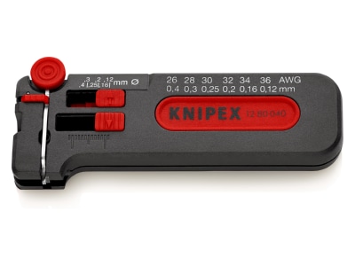 Produktbild 1 Knipex 12 80 040 SB Mini Abisolierer 100mm