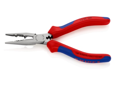 Detailansicht 2 Knipex 13 02 160 Verdrahtungszange 160mm