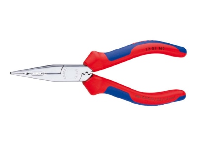 Produktbild 1 Knipex 13 05 160 Verdrahtungszange verchromt  160mm