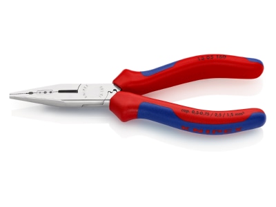 Produktbild 4 Knipex 13 05 160 Verdrahtungszange verchromt  160mm