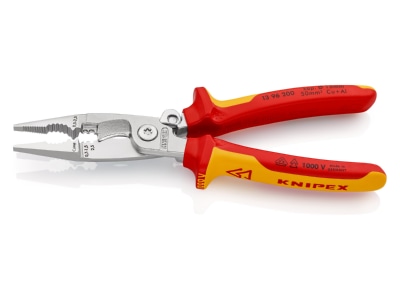 Detailansicht 3 Knipex 13 96 200 Elektro Installationszange 200mm