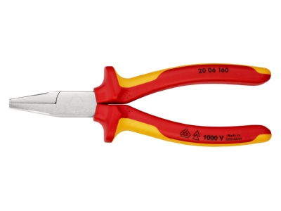 Product image 3 Knipex 20 06 160 Flat nose plier 160mm
