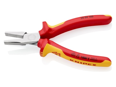 Produktbild 4 Knipex 20 06 160 Flachzange verchromt  160mm