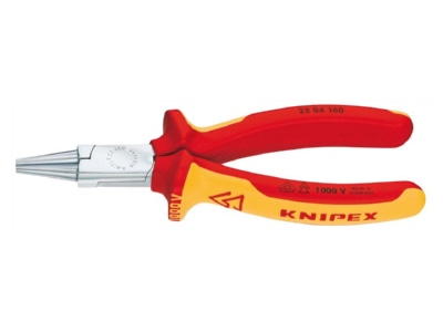 Produktbild 2 Knipex 22 06 160 Rundzange verchromt  160mm