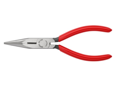 Produktbild Detailansicht 1 Knipex 25 01 160 Flachrundzange mit Schneide  160mm