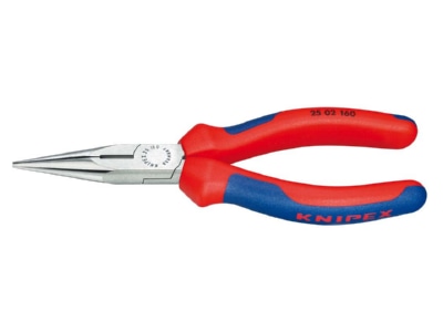 Produktbild 2 Knipex 25 02 140 Flachrundzange mit Schneide  140mm
