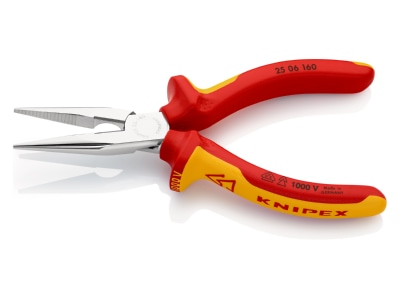 Detailed view 2 Knipex 25 06 160 Round nose plier 160mm