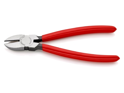 Detailansicht 1 Knipex 70 01 180 Seitenschneider schwarz  180mm