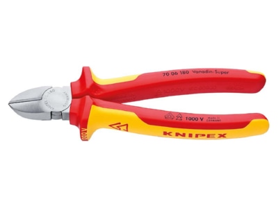 Product image 1 Knipex 70 06 140 Diagonal cutting plier 140mm
