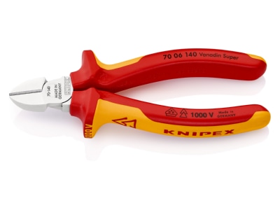 Product image 2 Knipex 70 06 140 Diagonal cutting plier 140mm
