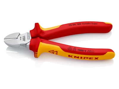 Produktbild 5 Knipex 70 06 160 Seitenschneider isoliert  160mm