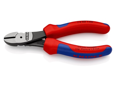 Produktbild 2 Knipex 74 02 140 Kraft Seitenschneider 140mm