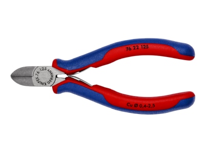 Detailansicht 2 Knipex 76 22 125 Seitenschneider 125mm