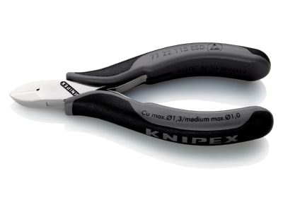 Produktbild 1 Knipex 77 22 115 ESD Elektronik Seitenschneider ESD  115mm