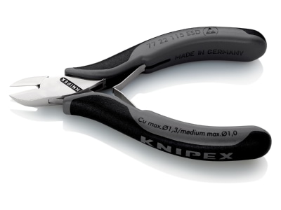 Produktbild 4 Knipex 77 22 115 ESD Elektronik Seitenschneider ESD  115mm