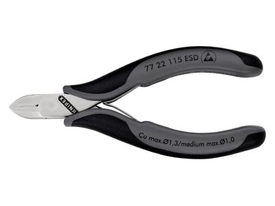 Produktbild 5 Knipex 77 22 115 ESD Elektronik Seitenschneider ESD  115mm