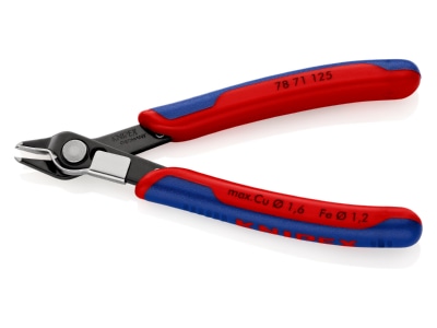 Product image detailed view 2 Knipex 78 71 125 Diagonal cutting plier 125mm
