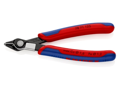 Product image detailed view 3 Knipex 78 71 125 Diagonal cutting plier 125mm