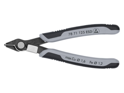 Product image 1 Knipex 78 71 125 ESD Side cutter 125mm
