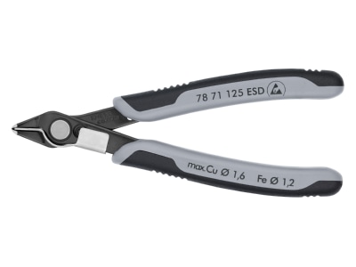Produktbild 1 Knipex 78 71 125 ESD Praez  Schneidzange 125mm