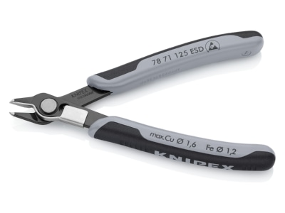 Detailansicht 3 Knipex 78 71 125 ESD Praez  Schneidzange 125mm