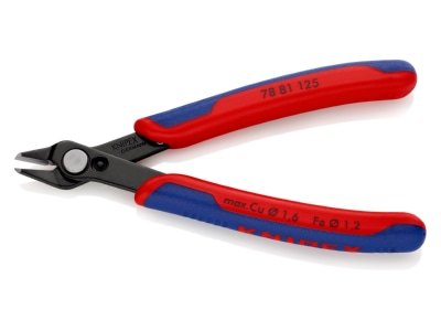 Detailansicht 1 Knipex 78 81 125 Praez  Schneidzange 125mm
