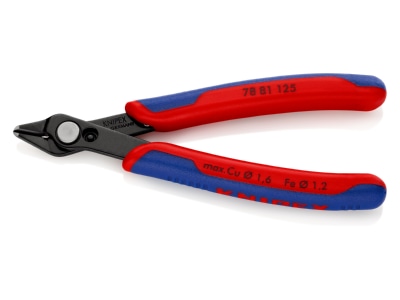 Product image detailed view 2 Knipex 78 81 125 Diagonal cutting plier 125mm