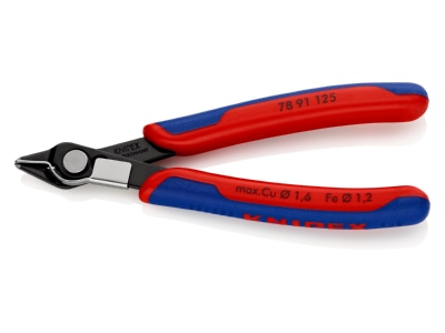 Product image detailed view 2 Knipex 78 91 125 Diagonal cutting plier 125mm