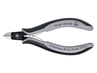 Produktbild 1 Knipex 79 02 125 ESD Praezisons Seitenschneider ESD 125mm
