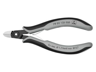 Produktbild 2 Knipex 79 02 125 ESD Praezisons Seitenschneider ESD 125mm