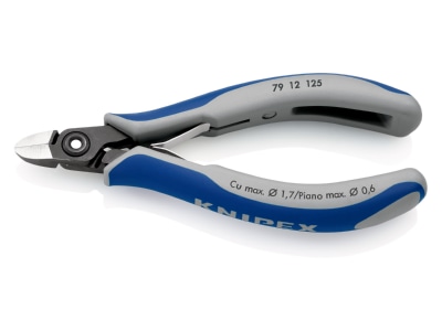 Detailansicht 2 Knipex 79 12 125 Praezisons Seitenschneider 125mm