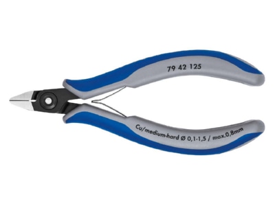 Produktbild 1 Knipex 79 42 125 Praezisons Seitenschneider 125mm