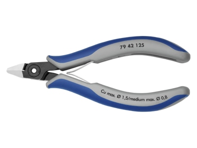 Produktbild 2 Knipex 79 42 125 Praezisons Seitenschneider 125mm
