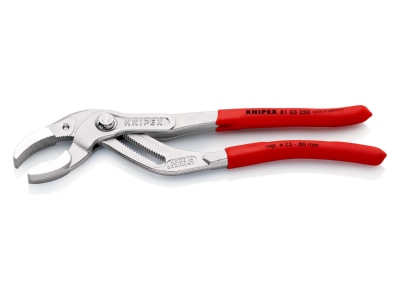 Detailansicht 2 Knipex 81 03 250 Siphon  Connectorenzange 250mm