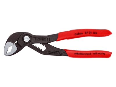 Detailansicht 1 Knipex 87 01 150 Cobra Wasserp  Zange 150mm
