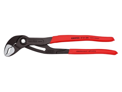 Detailansicht 1 Knipex 87 01 300 Cobra Wasserp  Zange 300mm