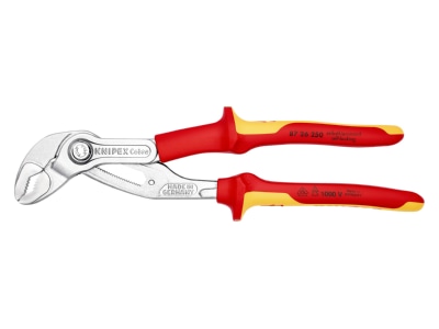 Detailansicht 1 Knipex 87 26 250 Cobra Wasserp  Zange 250mm