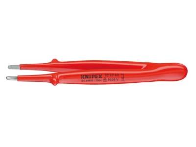 Produktbild 2 Knipex 92 67 63 Praezisions Pinzette isoliert  145mm